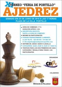 cartel ajedrez 2016